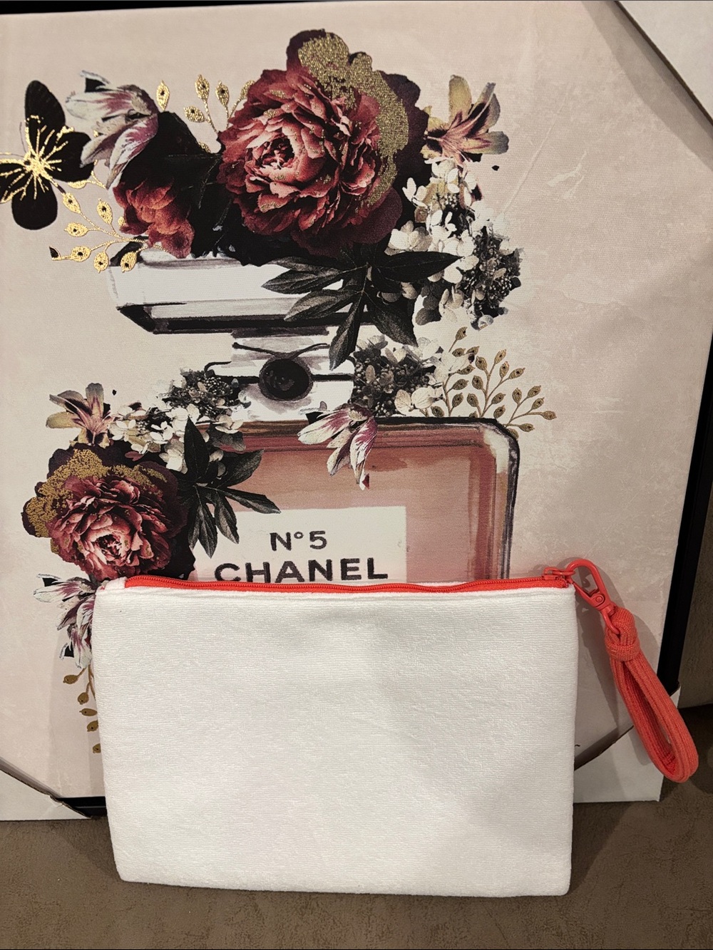 Dior Limited Terry Towel Clutch/Wristlet -NIB - Picture 2 of 5